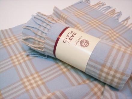 Плед детский 100х150 Luxberry Lux 1 голубой