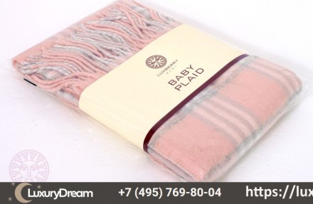 Плед детский 100х150 Luxberry Lux 1 розовый