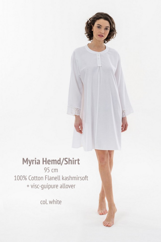 Сорочка Celestine MYRIA SHIRT (95см) white