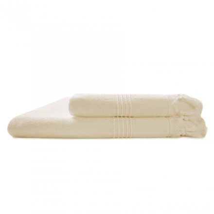 Полотенце 50x100 Hamam Meyzer Tassels слоновая кость