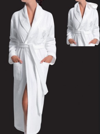 Халат махровый Cesare Paciotti Lord Byron кремовый