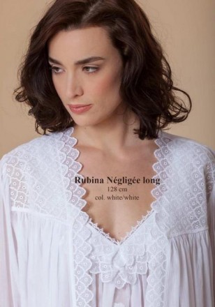 Халат Celestine Rubina Negligee белый