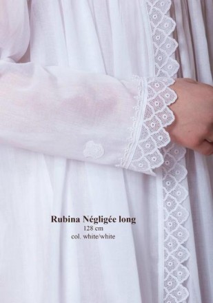 Халат Celestine Rubina Negligee белый