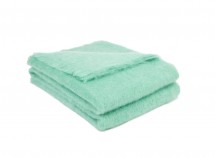 Плед 140x180 Brun De Vian-Tiran MOHAIR CELADON