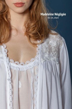 Халат Celestine MADALEINE Kurznegl белый