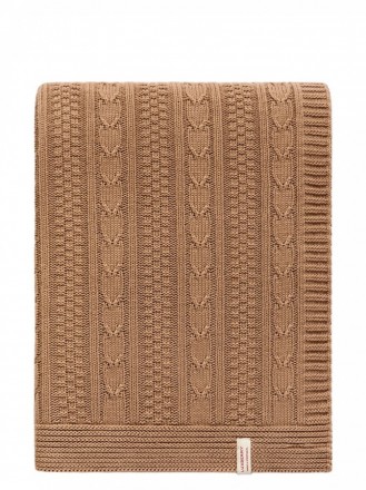 Плед 150х200 Luxberry Lux 10 рыжая замша