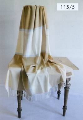 Плед шерстяной 130x190 Steinbeck Rubens -115/5