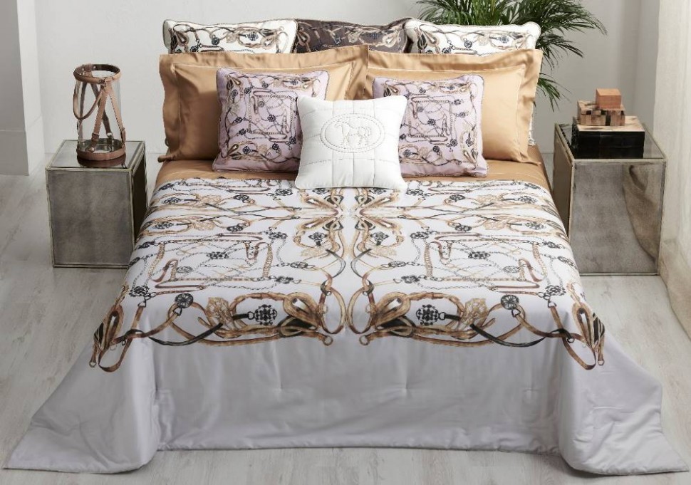 Покрывало 270x270 Mastro Raphael HARNAIS VEL white/multic 