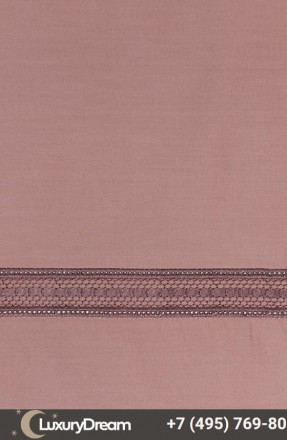 Наволочка 50х70 Bovi Акцент карминово-розовый