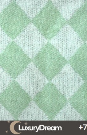 Плед детский 100х150 Luxberry Lux 3313 зелёный