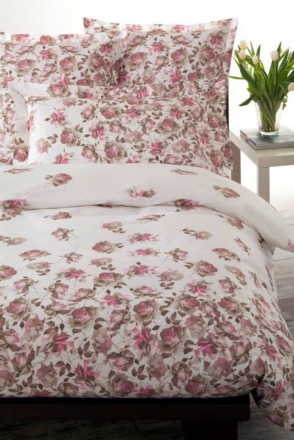 Постельное белье 1.5 спальное Mirabello Ombre di Rose розовое