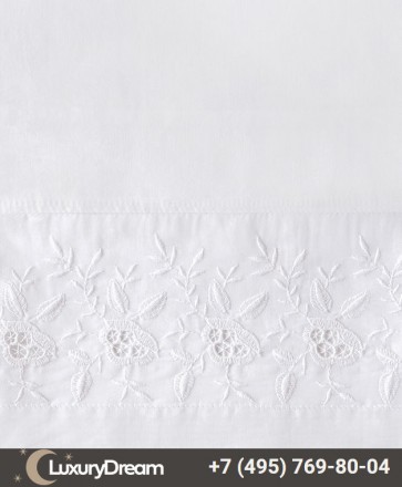 Наволочка с запахом 50х70 Bovi Primavera белая