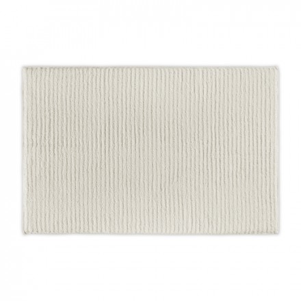 Коврик для ванной 60x95 Hamam Wavy Organic слоновая кость