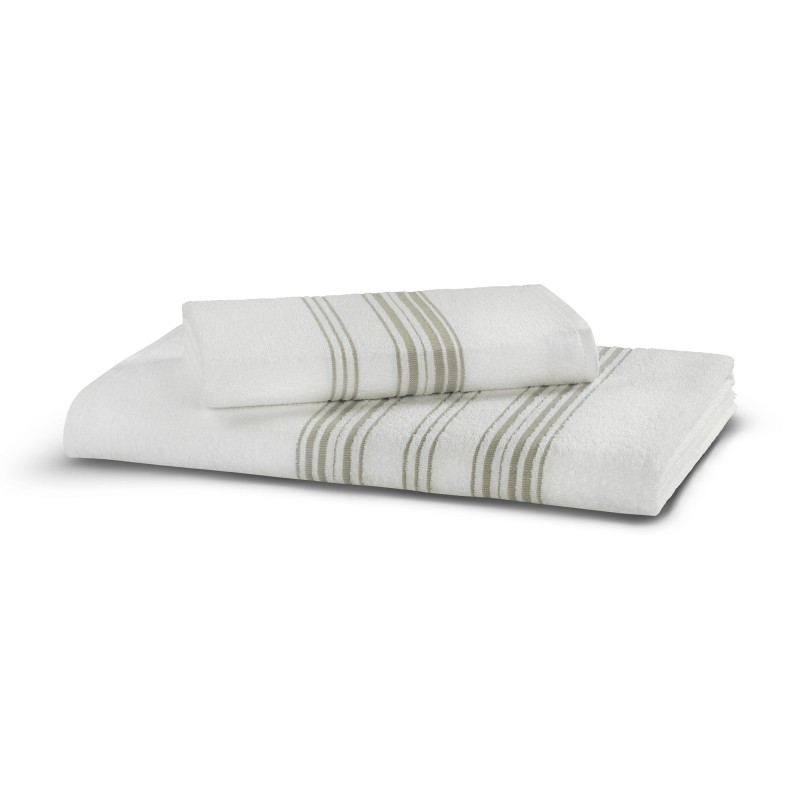 Полотенце 50x100 Hamam Meyzer белый-серый