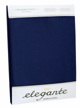 Простыня трикотажная 140-160x200 Elegante 8000/24 джинс