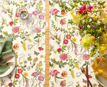 Скатерть 150х250 Sander PINE ALICE 40