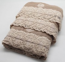 Набор полотенец 3шт Arte Pura 4.880.PF - 43 POLVERE OLD (орех)