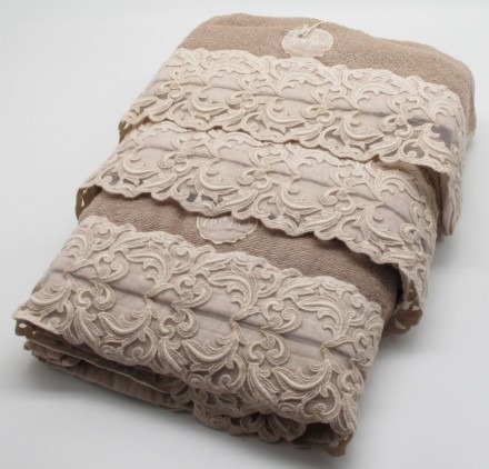 Набор полотенец 3шт Arte Pura 4.880.PF - 43 POLVERE OLD (орех)