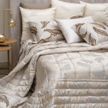 Покрывало 270х270 Blumarine LUCE льняное 10 dore grey