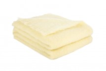 Плед 140x180 Brun De Vian-Tiran MOHAIR BEURRE