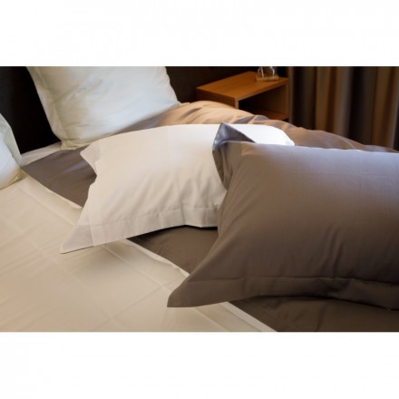 Постельное белье семейное German Grass Twist grey white