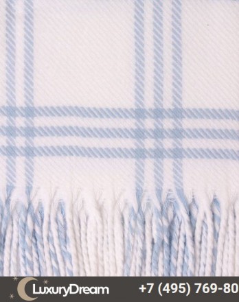 Плед детский 100х150 Luxberry Lux 519 голубой