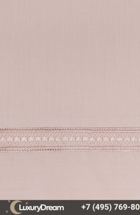 Пододеяльник 150х210 Bovi Акцент пудрово-розовый