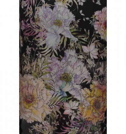 Туника женская Furstenberg Peonas on Black