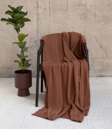 Плед 150х200 Luxberry Lux 38 латунь