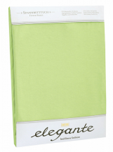 Простыня трикотажная 140-160x200 Elegante 8000/41 салатная