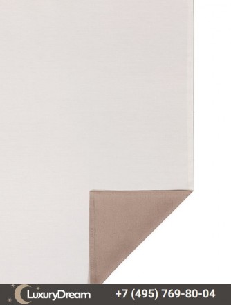 Пододеяльник 150х210 Luxberry Duetto 7 бежево-шоколадный