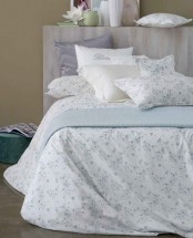 Постельное белье 2 спальное евро Blumarine LILIBET голубой 03 light blue