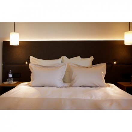 Постельное белье семейное German Grass Twist white beige