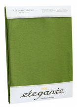 Простыня трикотажная 140-160x200 Elegante 8000/42 олива