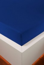 Простыня на резинке 180/200х200/220 Bellana DeLuxe J57BL цвет 616 royal синий 