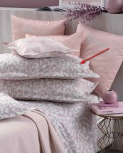 Постельное белье полутораспальное Blumarine CRISTALIDE розовый 02 powder pink