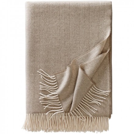 Плед 150x215 Franz Barth KITZBUHEL 100 natur