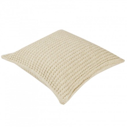 Подушка декоративная 45х45 Hamam Dimension Waffle слоновая кость