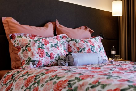 Комплект из 2-х наволочек 70x70 German Grass Coral Peony