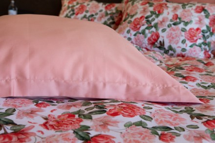 Комплект из 2-х наволочек 70x70 German Grass Coral Peony