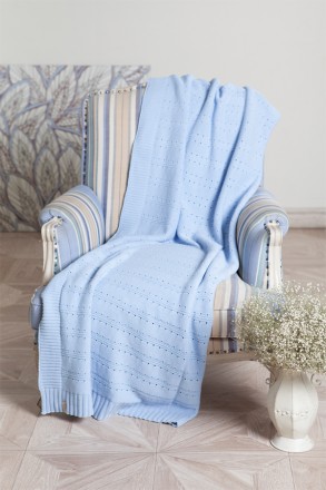 Плед 150х200 Luxberry Lux 41 голубой