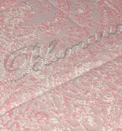 Покрывало 270х270 Blumarine Kayla розовое