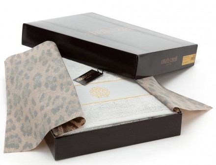 Полотенце 100х150 Roberto Cavalli GOLD NEW 946 grigio