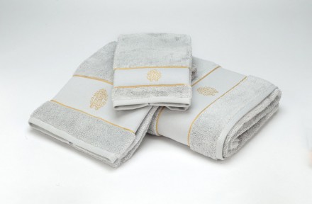 Полотенце 100х150 Roberto Cavalli GOLD NEW 946 grigio