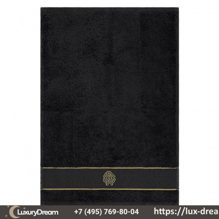 Набор полотенец 2шт Roberto Cavalli Gold New 914 nero