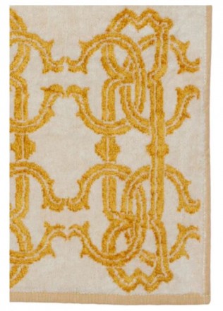 Полотенце 95х150 Roberto Cavalli LOGO GOLD 001 золото