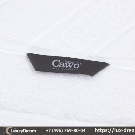 Полотенце 30x50 Cawo Noblesse 1001 белое