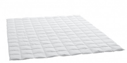  Одеяло суперлегкое пуховое 220х240 SWISS DREAM Каро СуперЛайт CLC 90