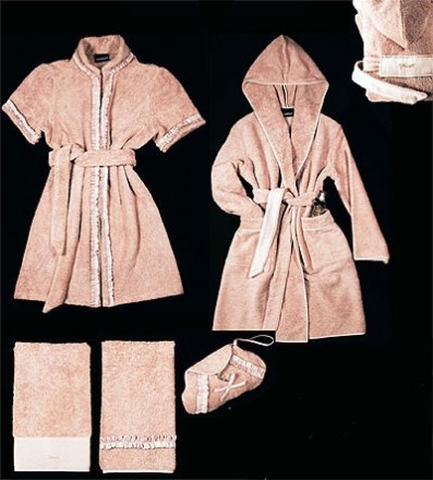 Халат махровый Cesare Paciotti Diva коричневый