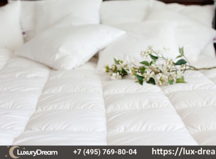 Наматрасник-перинка 200х200 German Grass Down